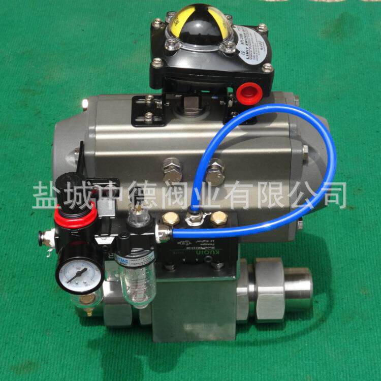 CNG紧急切断阀.带防爆气动/电动高压球阀.天然气304/316气控阀