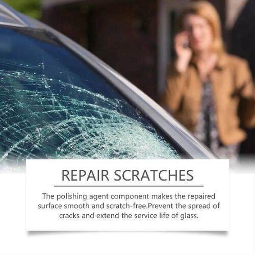 Car Glass Cracks Repair Kit Convenient to Carry Swift