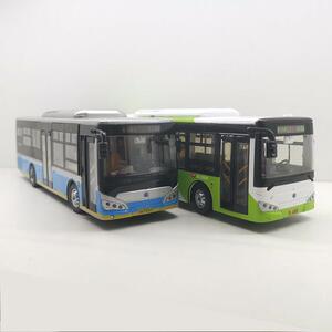 北京八方达浙江仿真公交巴士模型申龙客车儿童玩具合金车 1:43