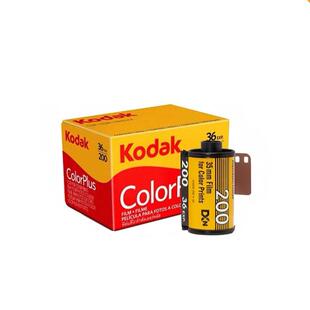 美国原装柯达135彩色负片胶卷kodak易拍200 ColorPlus全能人像金