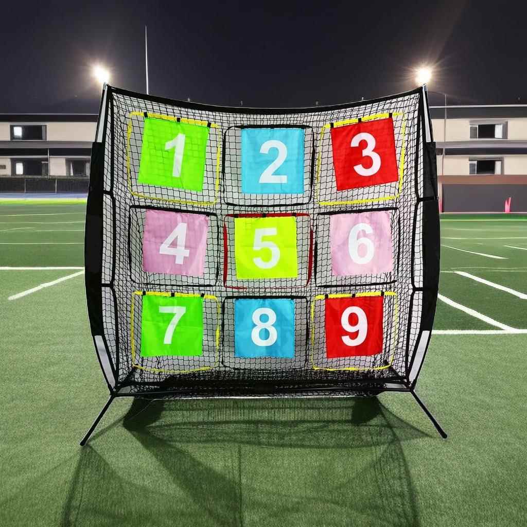 极限飞盘网九宫格投掷网训练兜户外飞盘团建游戏掷准道具靶布泽宁