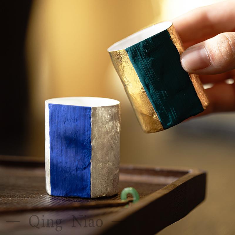 可期杯日式高端茶杯创意个人专用主人杯德化白瓷茶具闻香杯品茗杯