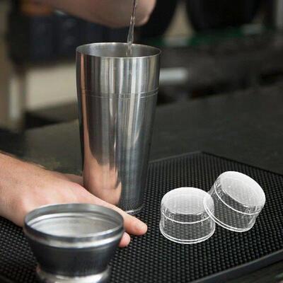 10pcs Lid PC Resin High Transparency Leakproof Fit Shaker