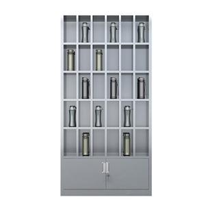 不锈钢水杯柜工厂车间茶杯柜茶杯架储物放置柜净化间多格柜收纳柜