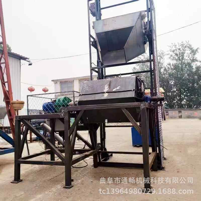 石块鹅卵石去棱角研磨机 通畅直供自动上料六角滚筒抛光机设备