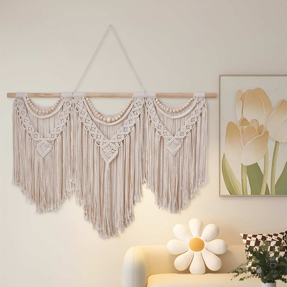 挂毯工艺品手工编织房间壁饰波西米亚壁毯酒店民宿家居墙面装饰