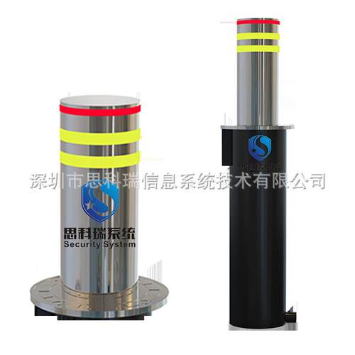 全自动遥控升降柱路桩学校口智能远程电动液压气动自动路障