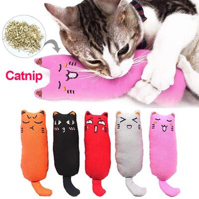 猫玩具有趣的互动毛绒磨牙掐玩具小猫