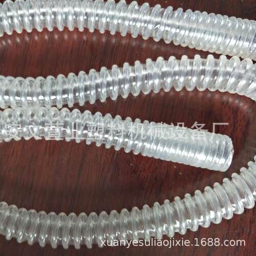 塑料缠绕管增强管生产线成型机器螺纹管加工机械设备吸料机智能