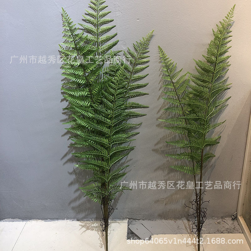 仿真马耳北欧仿jt-20214居真绿波植斯蕨蕨叶盆栽家装饰马尾蕨盆景
