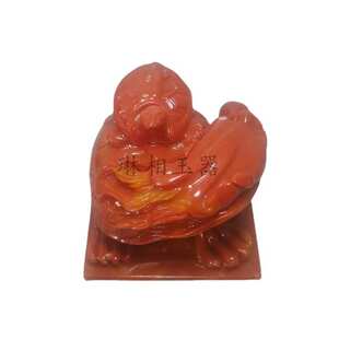 福建印玺印南红章石龙仿古会卖批发寿山雕刻仿 摆件 销龟