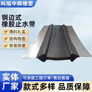 钢边式橡胶止水带651可卸式中埋式P型背贴式隧道工程橡胶止水带