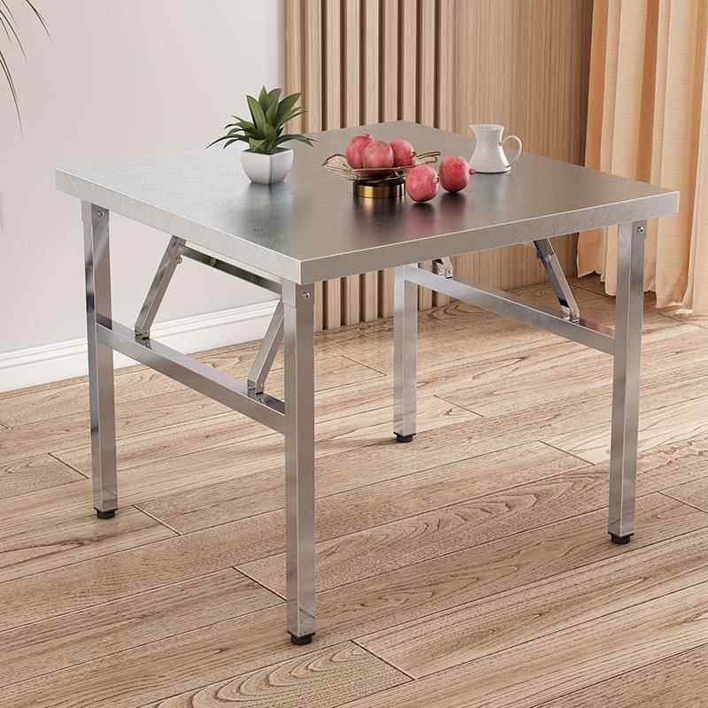 镀锌免安装折叠桌子餐桌家用吃饭桌夜市烧烤商用摆摊桌烤火桌加厚,住宅家具,折叠桌,淘宝优惠券,粉丝福利购,淘宝优惠卷