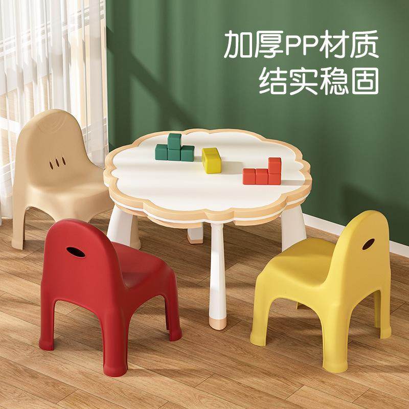 北欧加厚塑料小矮凳子沐浴室防滑家用客厅换鞋儿童洗澡板凳靠背椅,住宅家具,儿童凳,淘宝优惠券,粉丝福利购,淘宝优惠卷