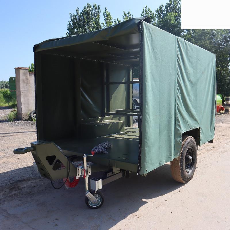 吨篷布拖车骨架拖车平板拖车厢式拖车空气净化器拖车