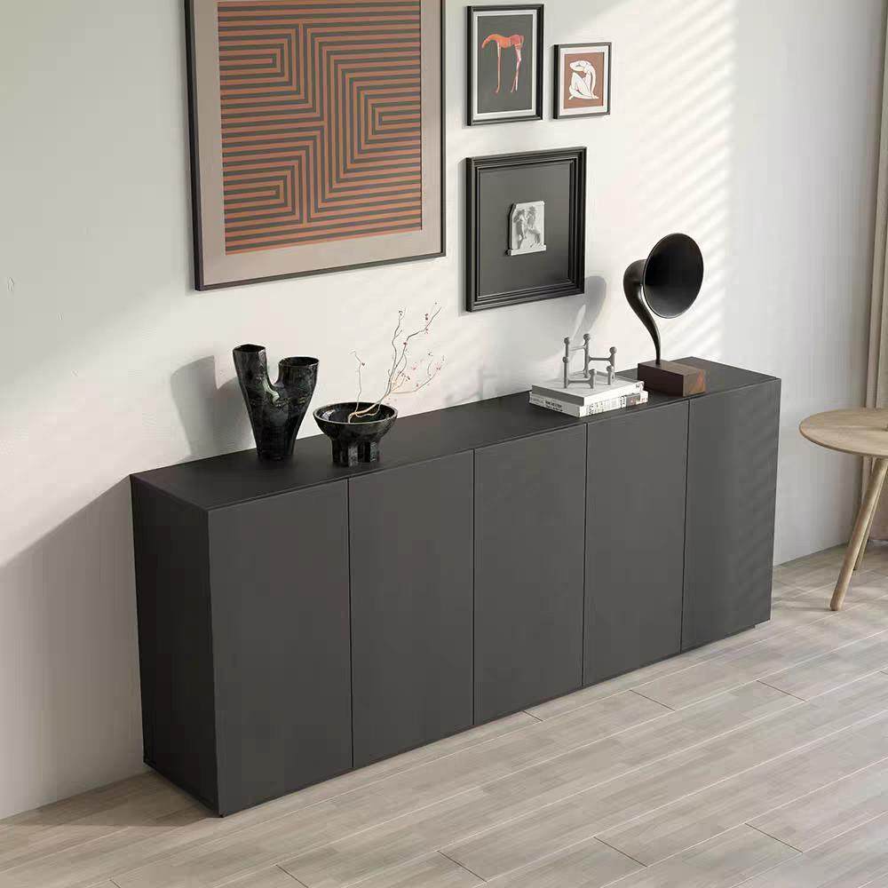 办公室资料档案文件柜简约现代收纳储物落地柜木质隔断茶水矮柜子