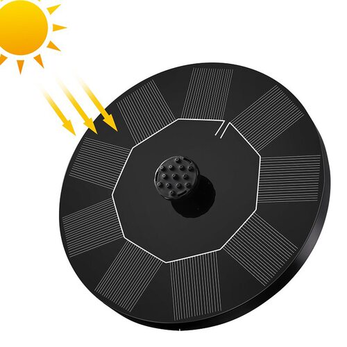 太阳能喷泉鱼池户外庭院循环水泵家用小型增氧气泵水缸自动喷水器