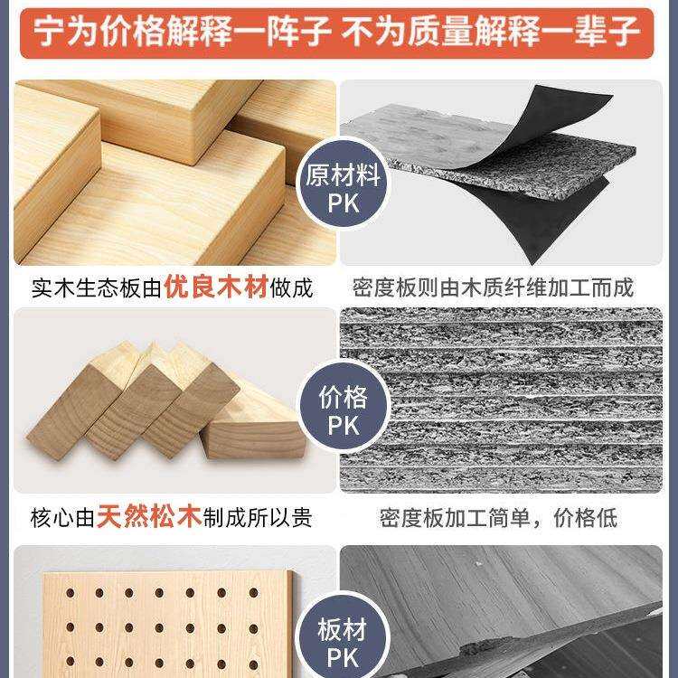 洞板实木墙上置物架质墙壁挂墙书隔板收TLT纳木架洞挂架板墙面