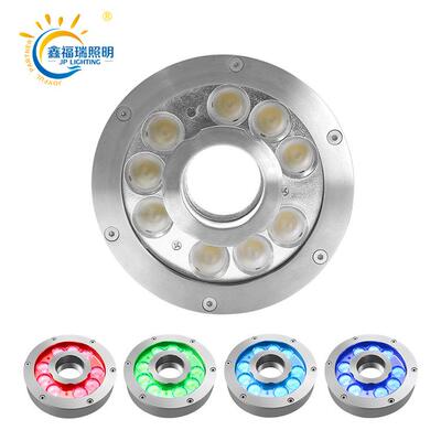 景孔观GLED喷泉灯JP-94191不锈钢W内外控RB七彩中水下泳池水景水