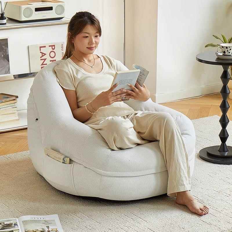 懒人沙发可躺可睡卧室客厅新款单人小沙发阳台休闲榻榻米窝窝躺椅