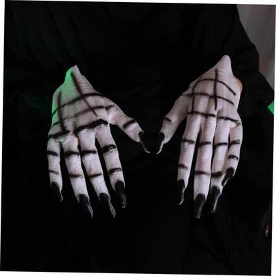 Halloween Decoration Masquerade Party Supplies Horror White