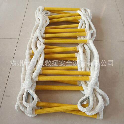 树脂软梯 训练绳梯 高空作业安全绳梯逃生 折叠绝缘树脂软爬梯