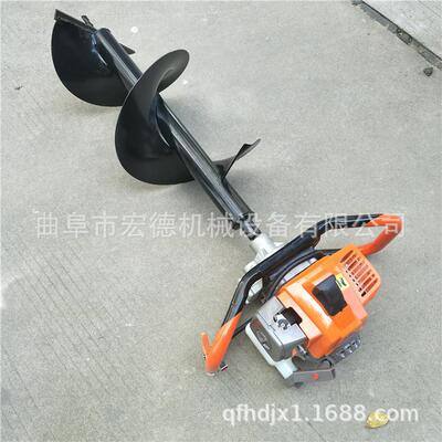 多功能汽油打洞机 新款便携式汽油挖坑机 林业种树打孔机