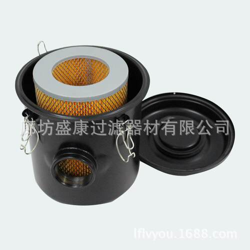 真空泵空气滤芯总成F003 F004F005进气滤芯外壳X-202的进气过滤器