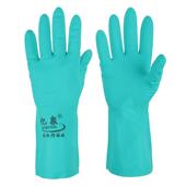 Nitrile绿色防水橡胶工业化工耐油耐酸碱丁晴家用洗碗劳保手套