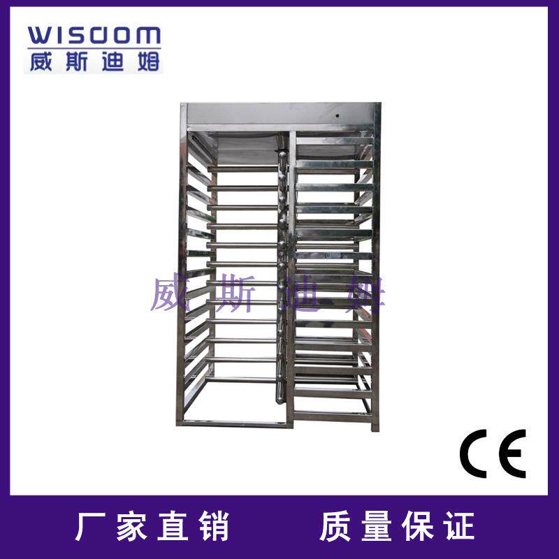 厂家直销伺服防撞全高转闸小区进出刷卡防尾随电动十字旋转门