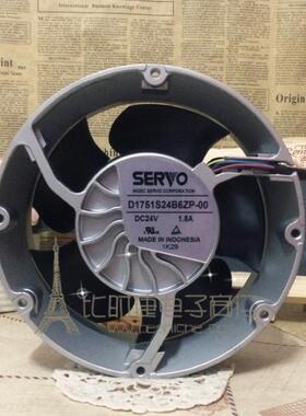 24V伺服D1751S24B6ZP-00/CZ-16/B3ZZ-15/U24B6PZ-17散热风机17cm