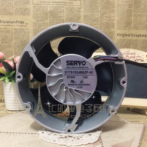 24V伺服D1751S24B6ZP-00/CZ-16/B3ZZ-15/U24B6PZ-17散热风机17cm