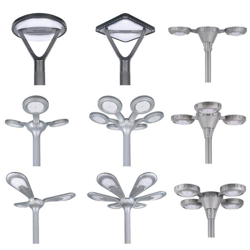 太阳能市电LED户外防水PC铝制小区花园别墅私模庭院灯跨境出口