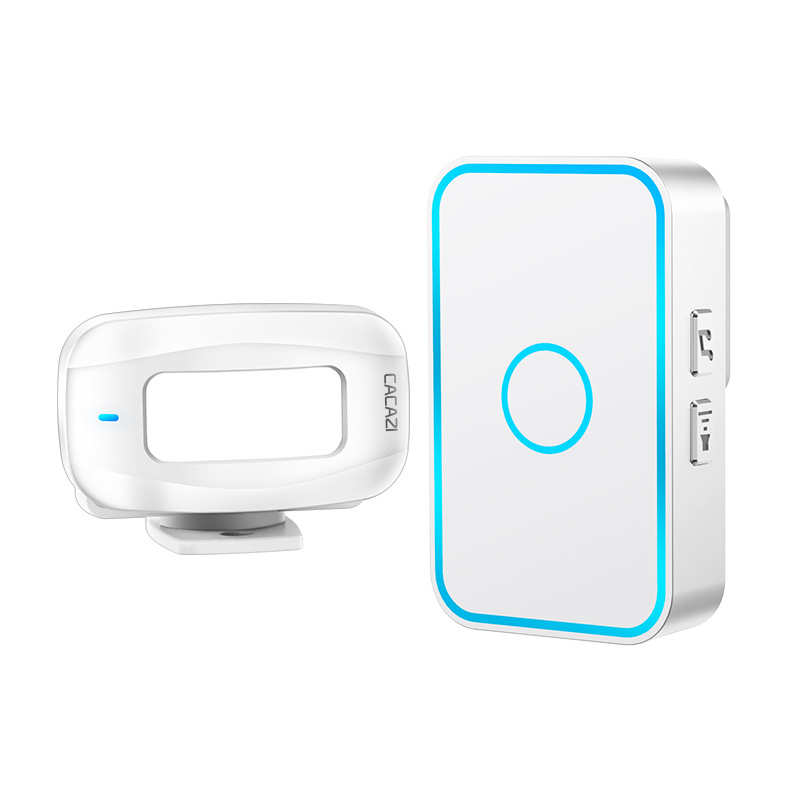 您好红外线迎宾电子无线感应进门器欢迎光临商用分体式门铃店铺