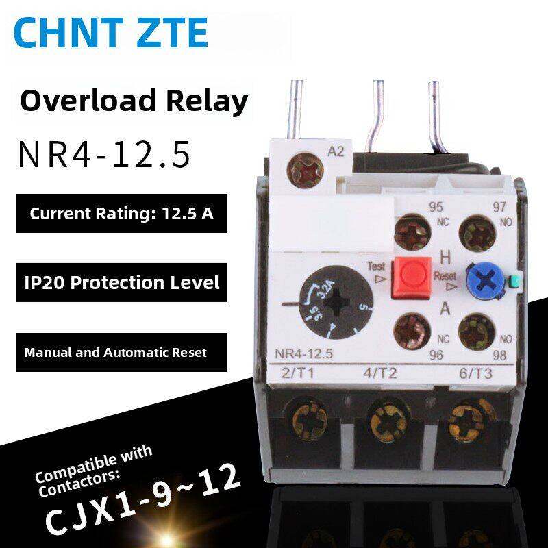 正泰热过载继电器Nr4-12.5 2A3.2A4A5A6.3A8A10A12.5A适用于Cjx1