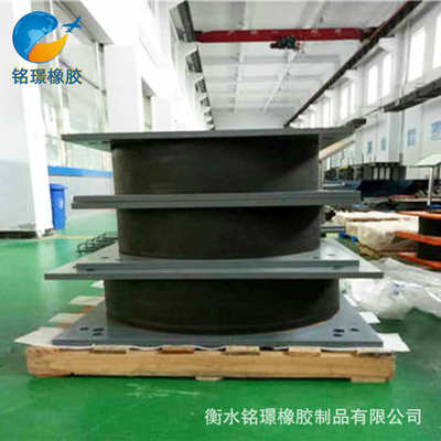 建筑用高阻尼隔震支座 铅芯隔震支座 天然橡胶隔震支座厂家