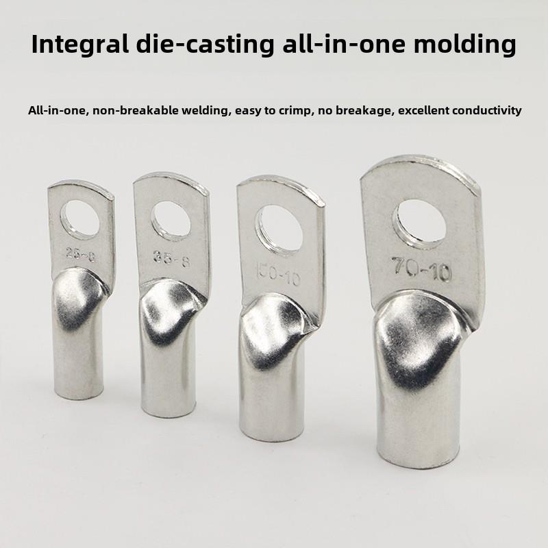 国家标准船用铜鼻Jg10/16/25/35/50/70/95/120端子连接器线耳