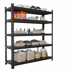 家用货架置物架多层落地仓库阳台储藏室铁架子商用超市角钢收纳架