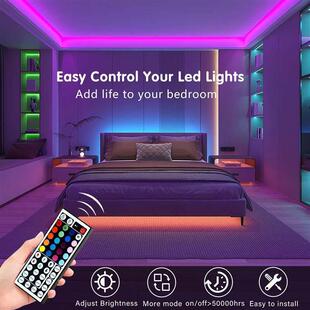 Strip for Control Remote with 5050 RGB Room Lights Led