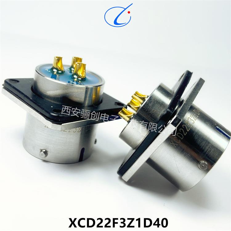 XCD圆形航插件XCD22T4K1P40 XCD22F3Z1P40 CT55-8TD40CT55-8ZSD40图片