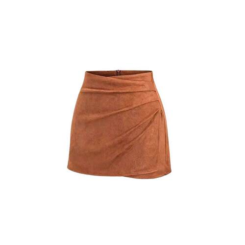 Womens Velvet Vintage Italian Maillard Style Ruched Bodycon