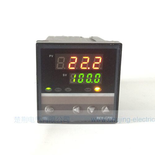 温控仪rex-c700温度控制器温控开关220V可调式 全输入温控器72*72