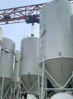 35T工地自用一体自动搅拌干粉砂浆罐 郑州直销成品砂浆干拌装置