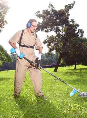背充负林农用式剪草园机家用草坪打草机24PMQv无刷电式电动割草机
