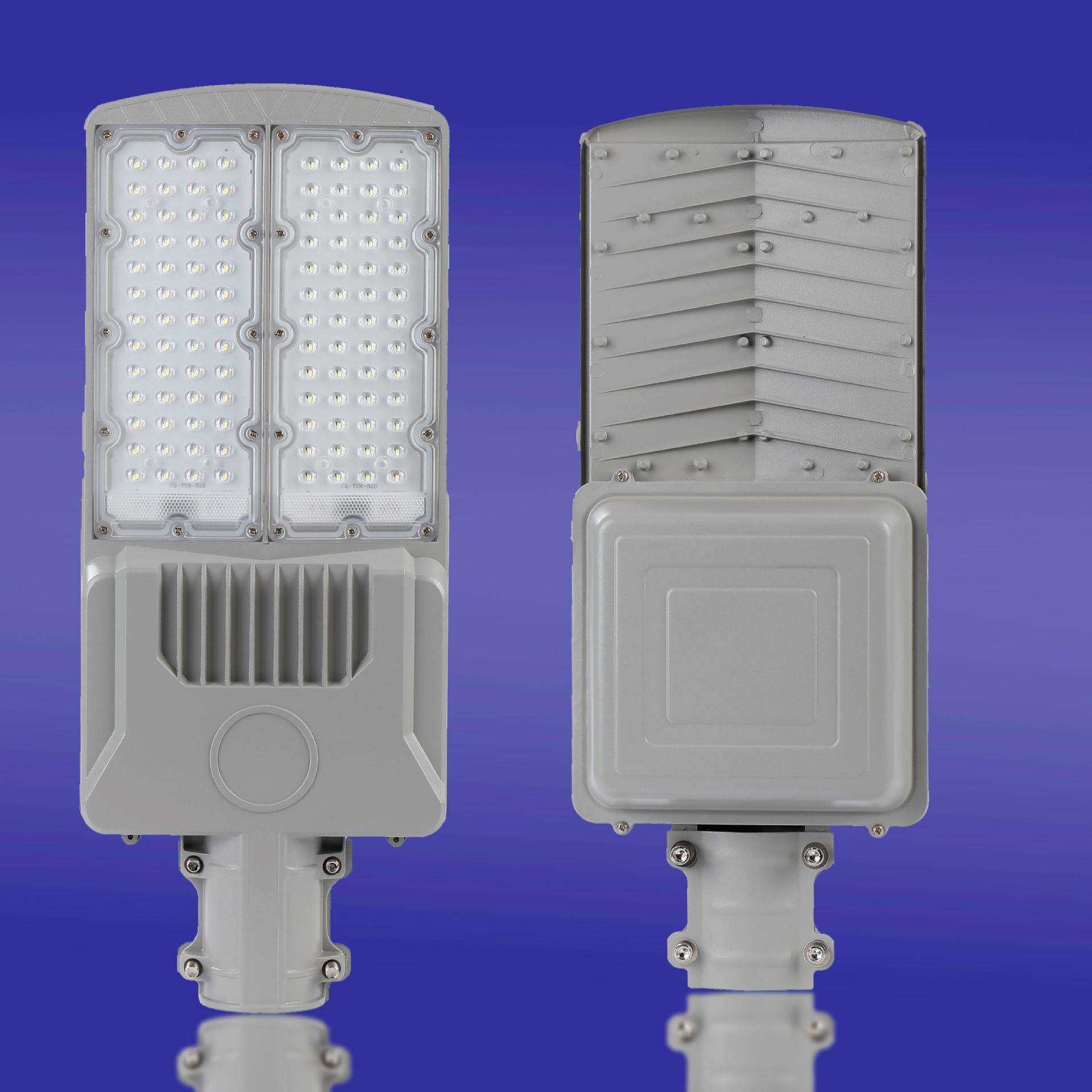 太阳能户外庭院灯LED双面广角照明分体式路灯节能光控长续航防水