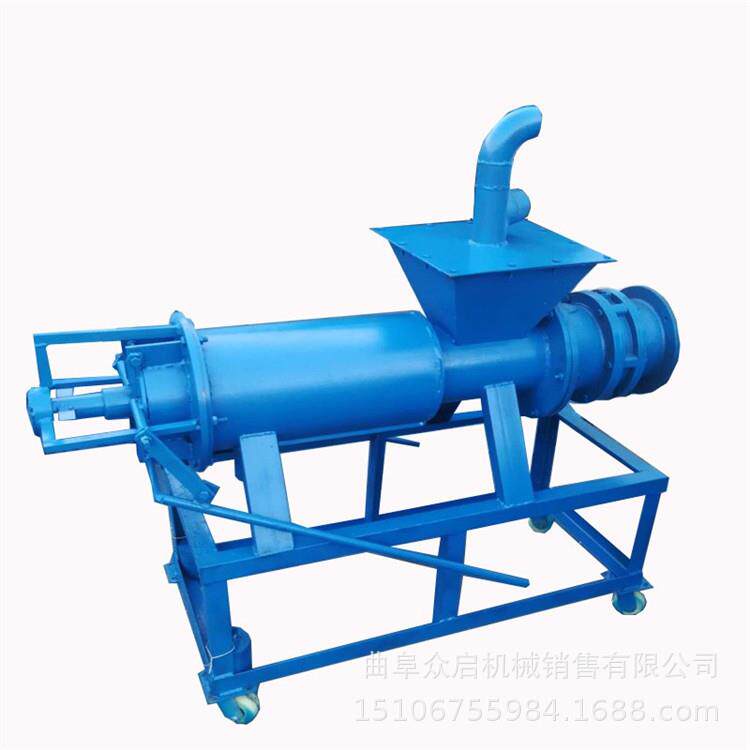 干湿固液分离机沼气养殖场畜禽粪便猪粪鸡粪牛粪螺旋式脱水机