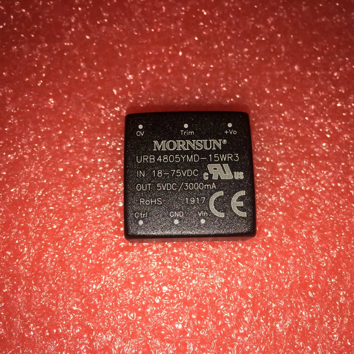 URB4805YMD-15WR3金升阳DC-DC电源模块18-75V转5V3A 15W 全新原装