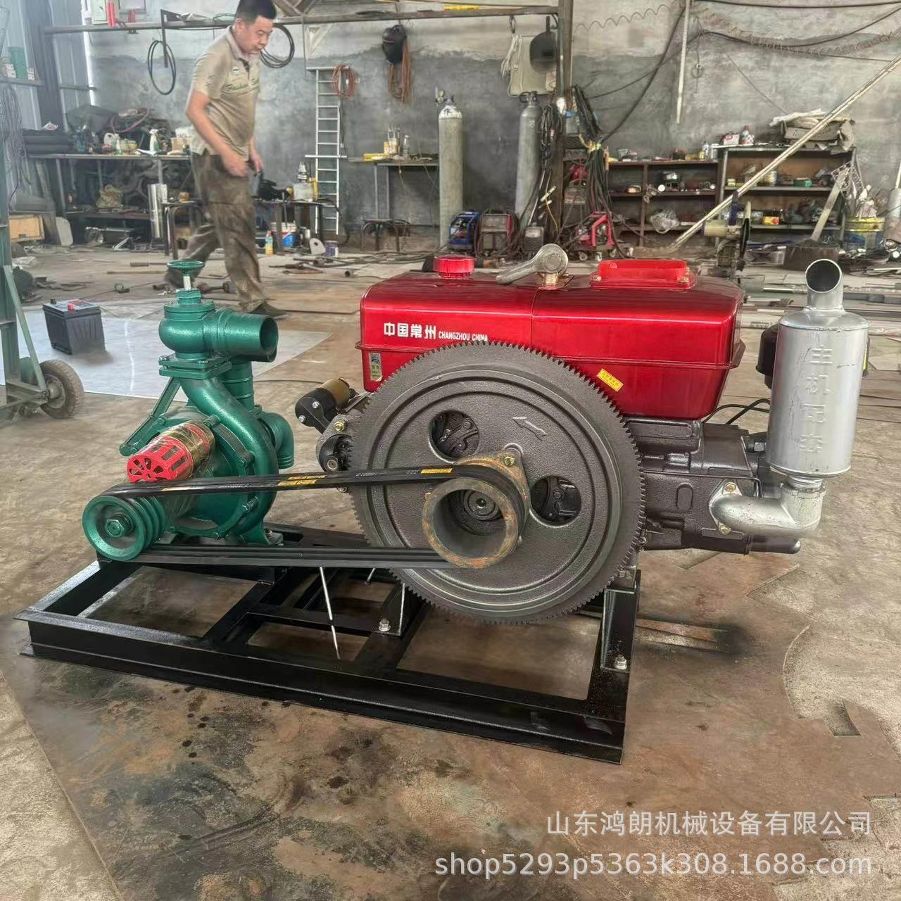 小型自吸泵 3寸4寸6寸清水抽水泵 移动式汽油机抽水泵