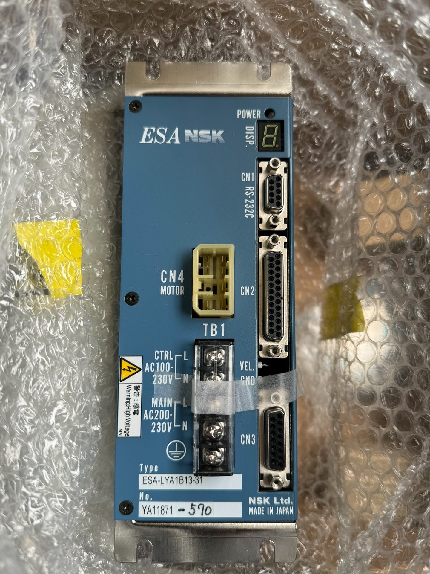 NSK日本精工  伺服驱动器 ESA-LYA1B13-31