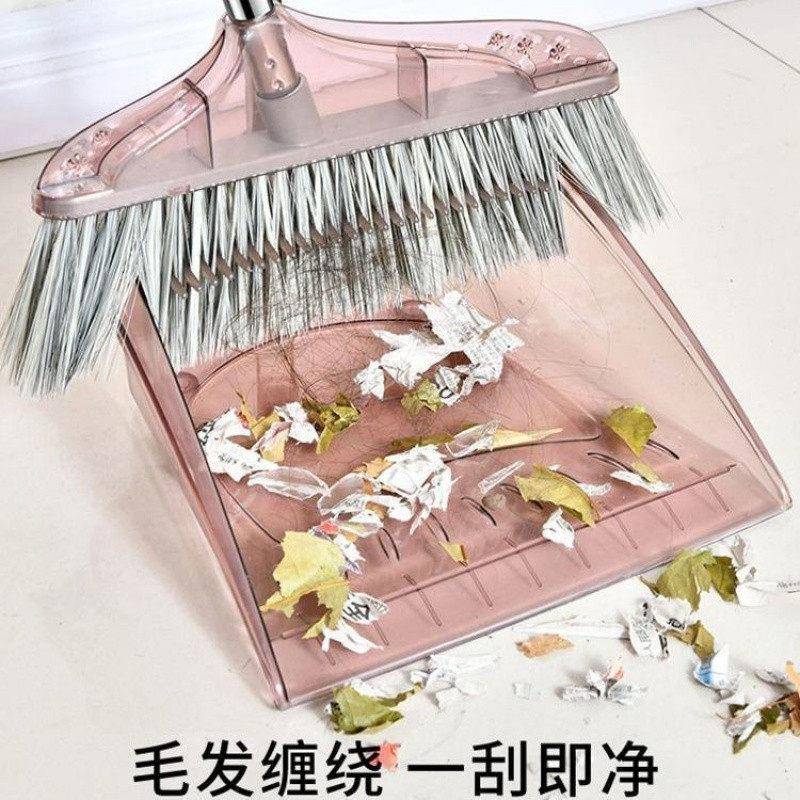 组扫把2024新林啾家用簸箕套款装合款商用捎帚扫不粘头发扫把天花